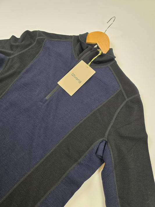 Ulvang Peak Map Half Zip Baselayer Navy Blue Men M