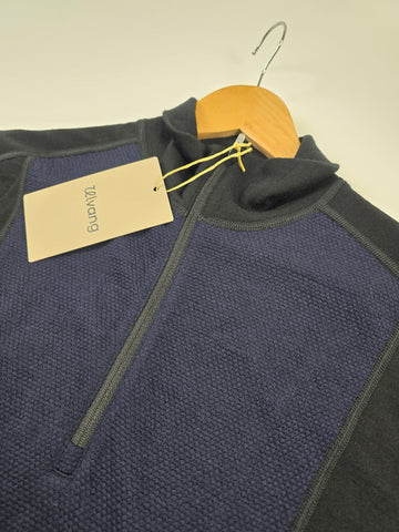 Ulvang Peak Map Half Zip Baselayer Navy Blue Men M