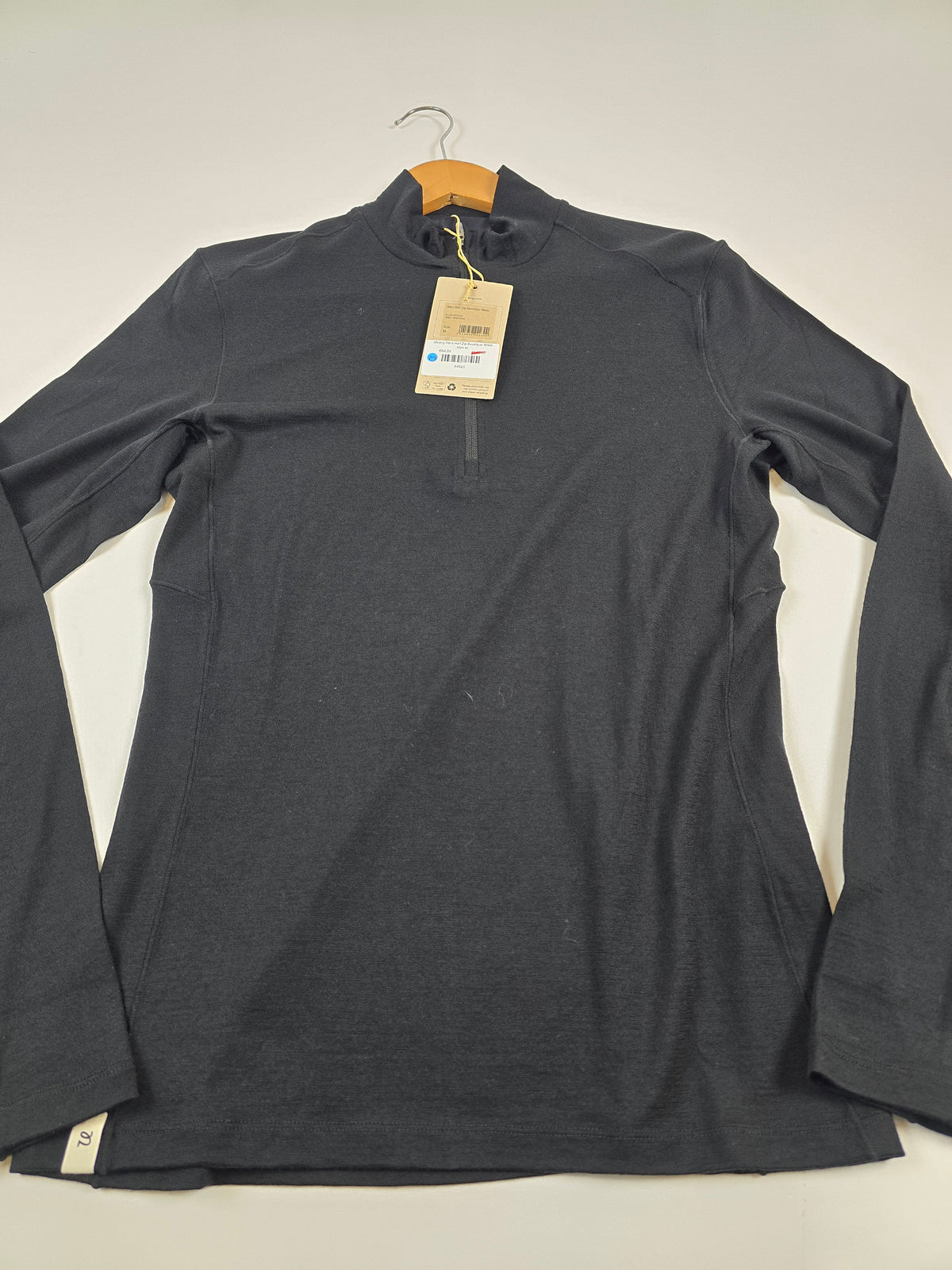 Ulvang Hero Half Zip Baselayer Black Men M