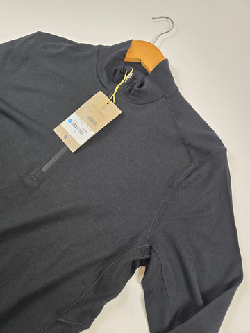 Ulvang Hero Half Zip Baselayer Black Men M