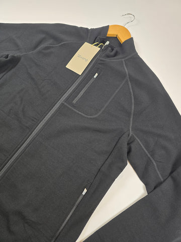 Ulvang Alltime Bridge Full Zip Midlayer Black Men M