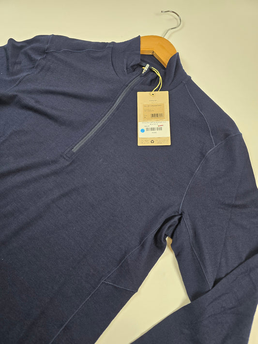 Ulvang Hero Half Zip Baselayer Navy Blue Men M