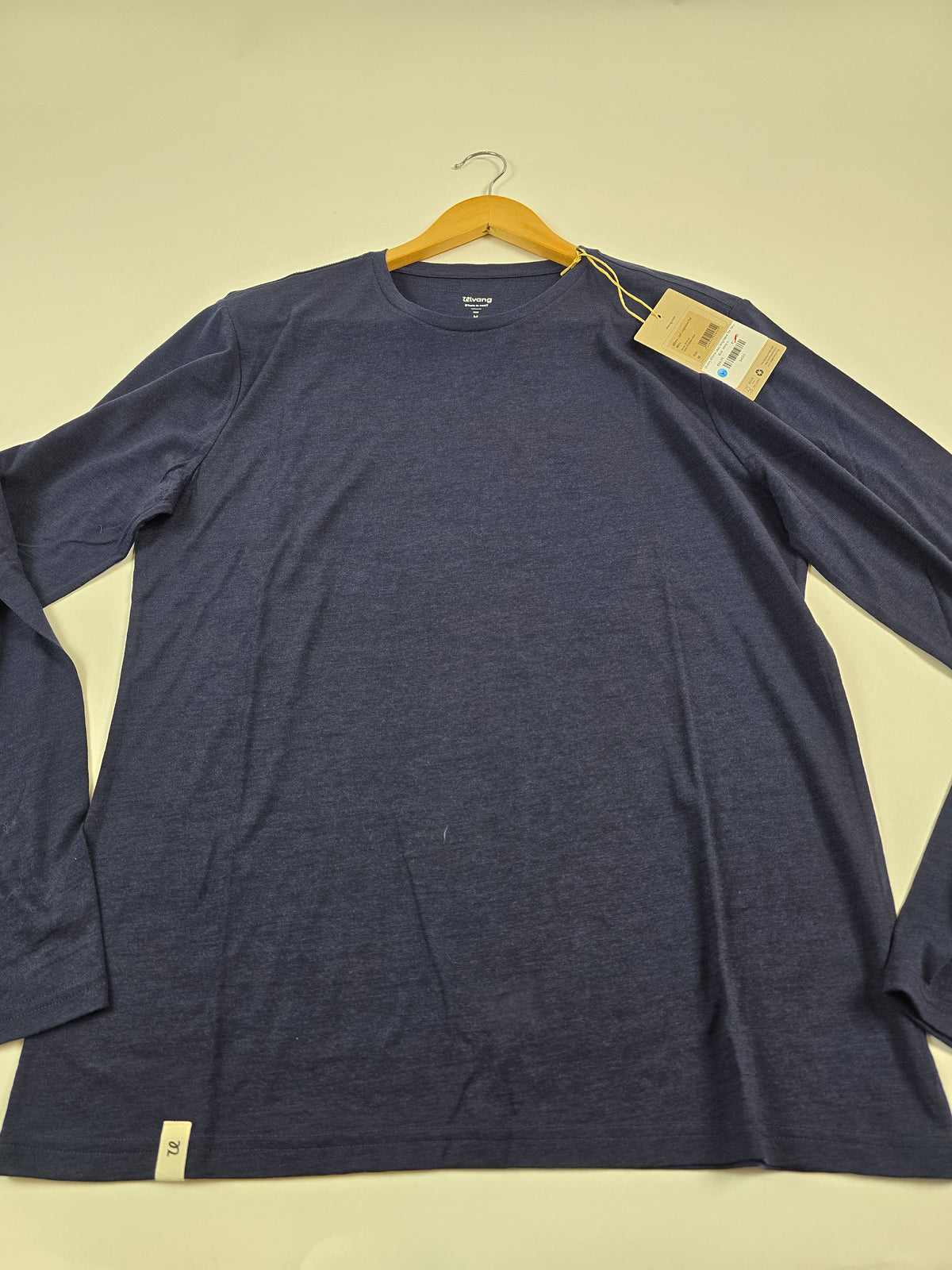 Ulvang Alltime Lead longsleeve Tee Navy Blue  Mens M