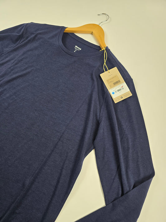 Ulvang Alltime Lead longsleeve Tee Navy Blue  Mens M