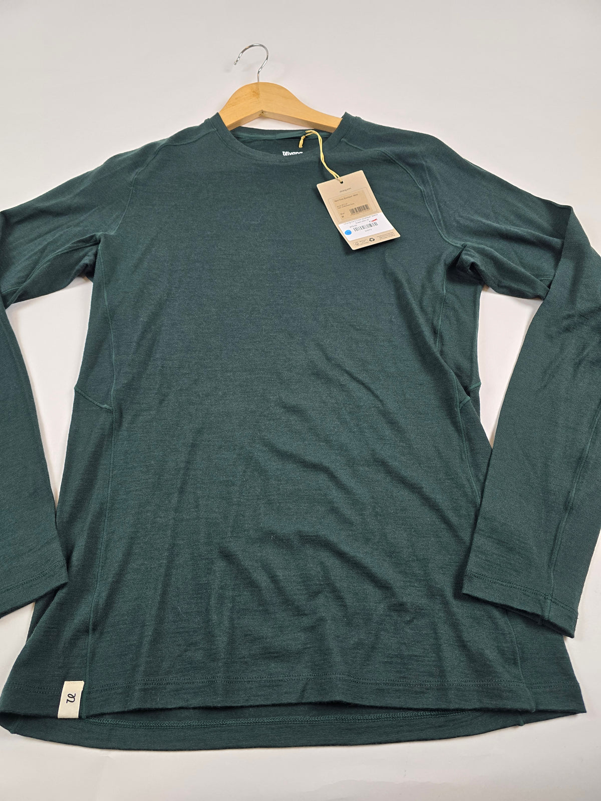 Ulvang Hero Crew Baselayer Beetle Green Men M