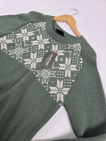 Ulvang Rav Kiby Roundneck Sea Spray Vanilla Men M