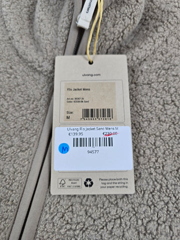 Ulvang Flis Jacket Sand Mens M