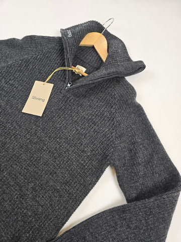 Ulvang Rav 2.0 Halfzip Sweater Charcoal Melange Men M