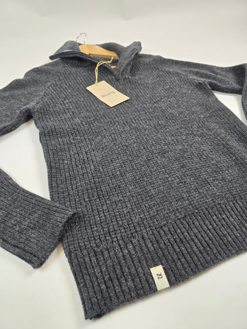 Ulvang Rav 2.0 Halfzip Sweater Charcoal Melange Men M