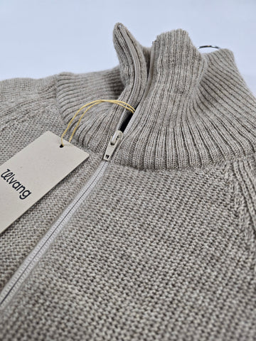 Ulvang All time Graze Half Zip Sweater DK Sand Womens S