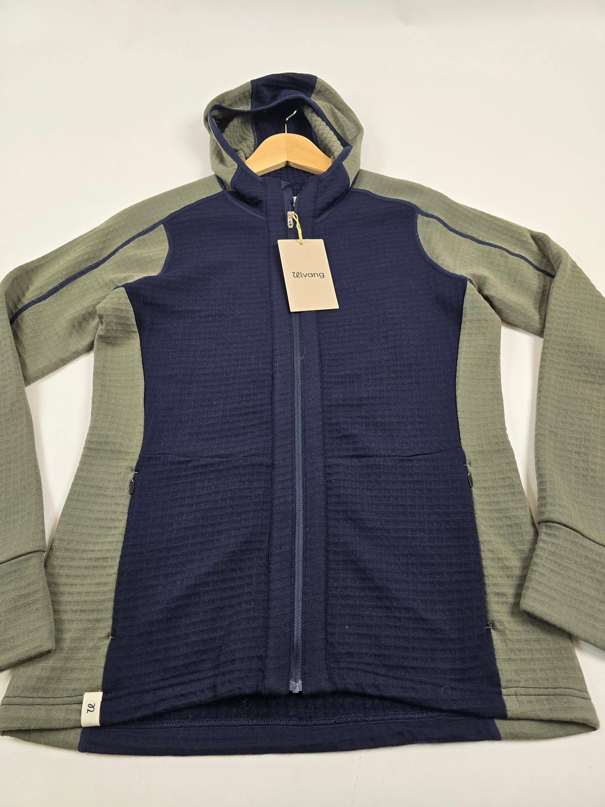 Ulvang Peak Field Hooded full zip Midlayer  Navy Blue Men M