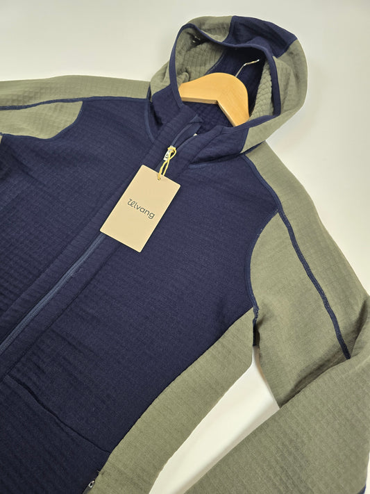 Ulvang Peak Field Hooded full zip Midlayer  Navy Blue Men M