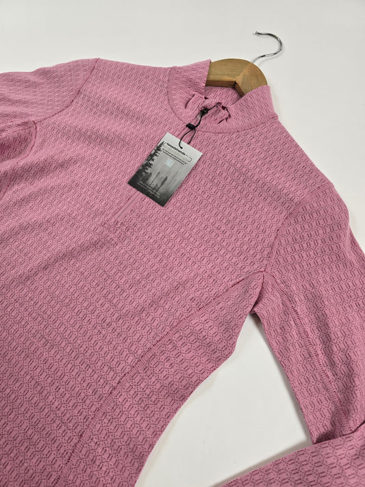 Ulvang Half Zip Merino Pink Womens S