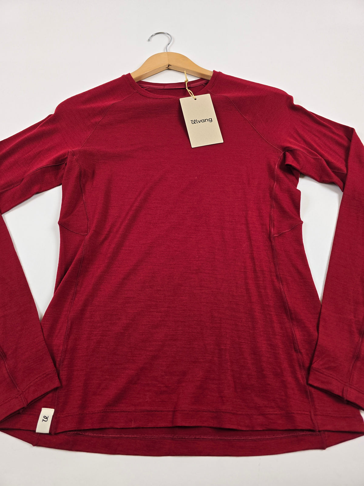 Ulvang Hero Crew Baselayer Biking Red Womens M
