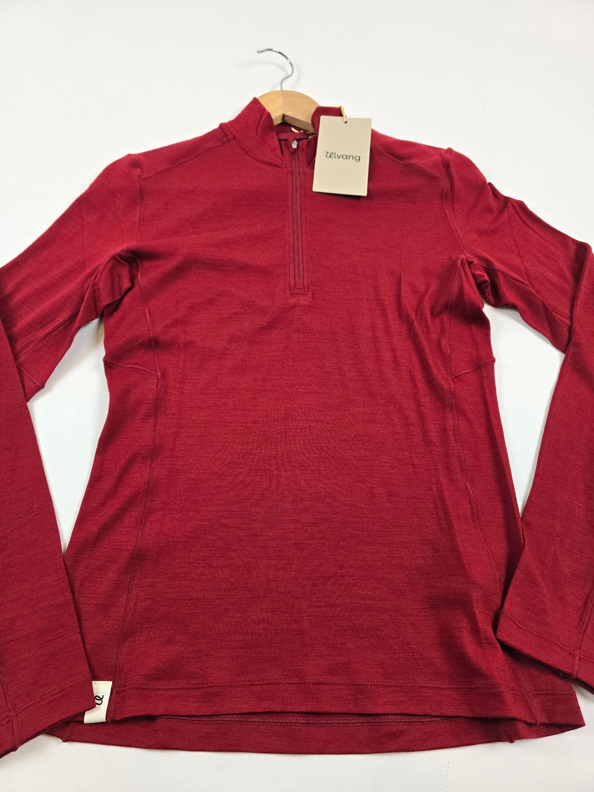 Ulvang Hero Half Zip Baselayer Biking Red Womens S