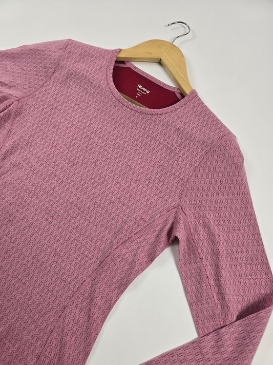 Ulvang Merino Baselayer Crew Pink Womens S