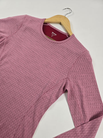 Ulvang Merino Baselayer Crew Pink Womens S