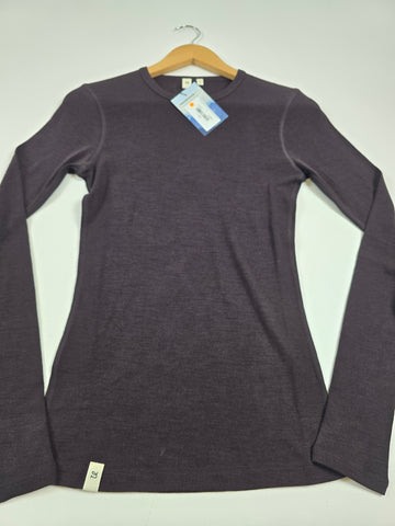 Ulvang Merino Crew LS Brown Womens S