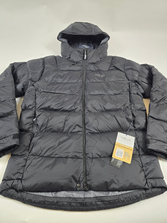 Rab Ascent Jacket Black Heren Large