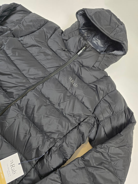 Rab Ascent Jacket Black Heren Large