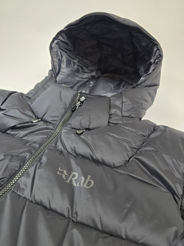 Rab Ascent Jacket Black Heren Medium