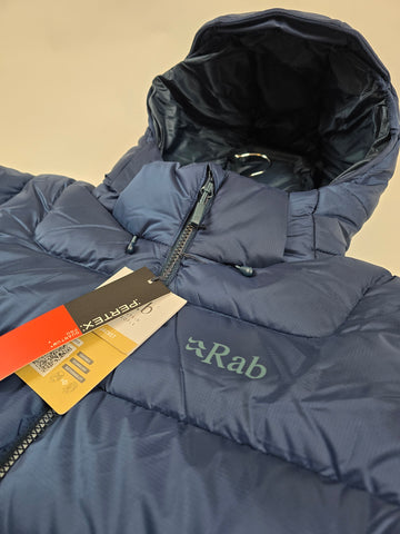 Rab Ascent Jacket Tempest Blue Heren Large