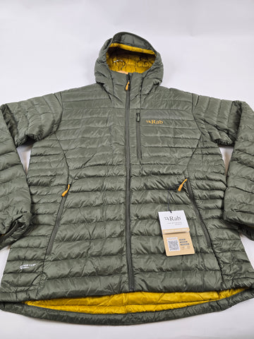 Rab Microlight Alpine Jacket Light Khaki Heren X-Large