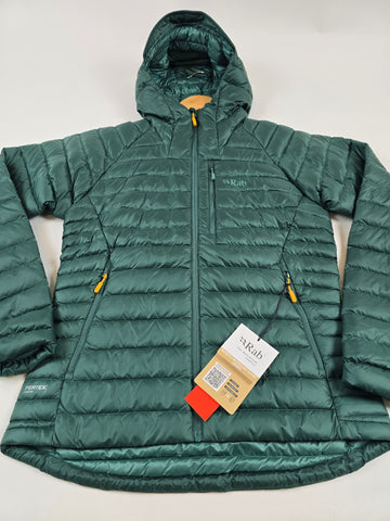 Rab Microlight Alpine Jacket Wmns Green Slate Dames M