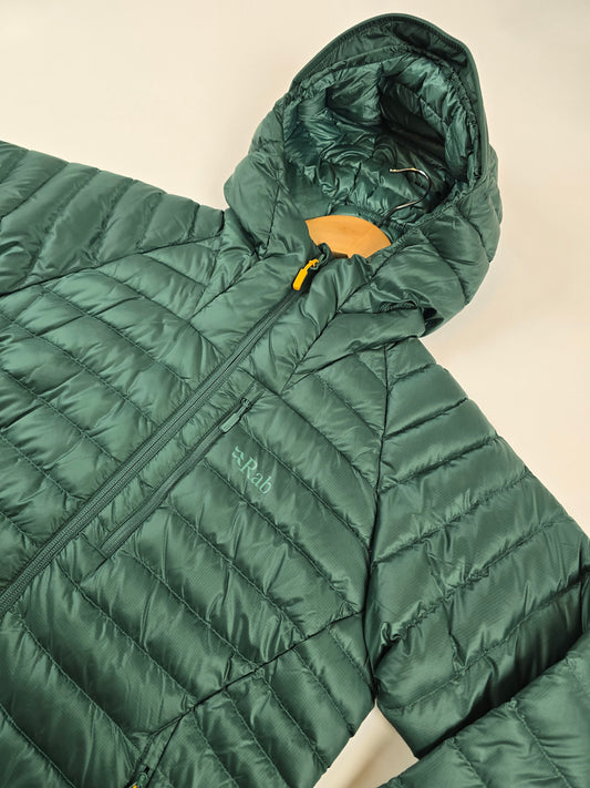 Rab Microlight Alpine Jacket Wmns Green Slate Dames M