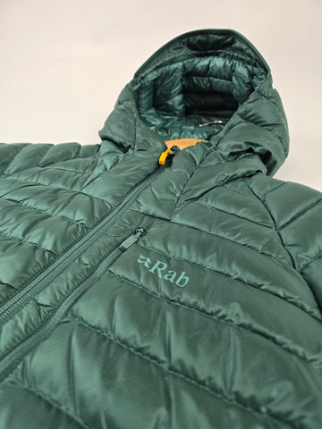 Rab Microlight Alpine Jacket Wmns Green Slate Dames M