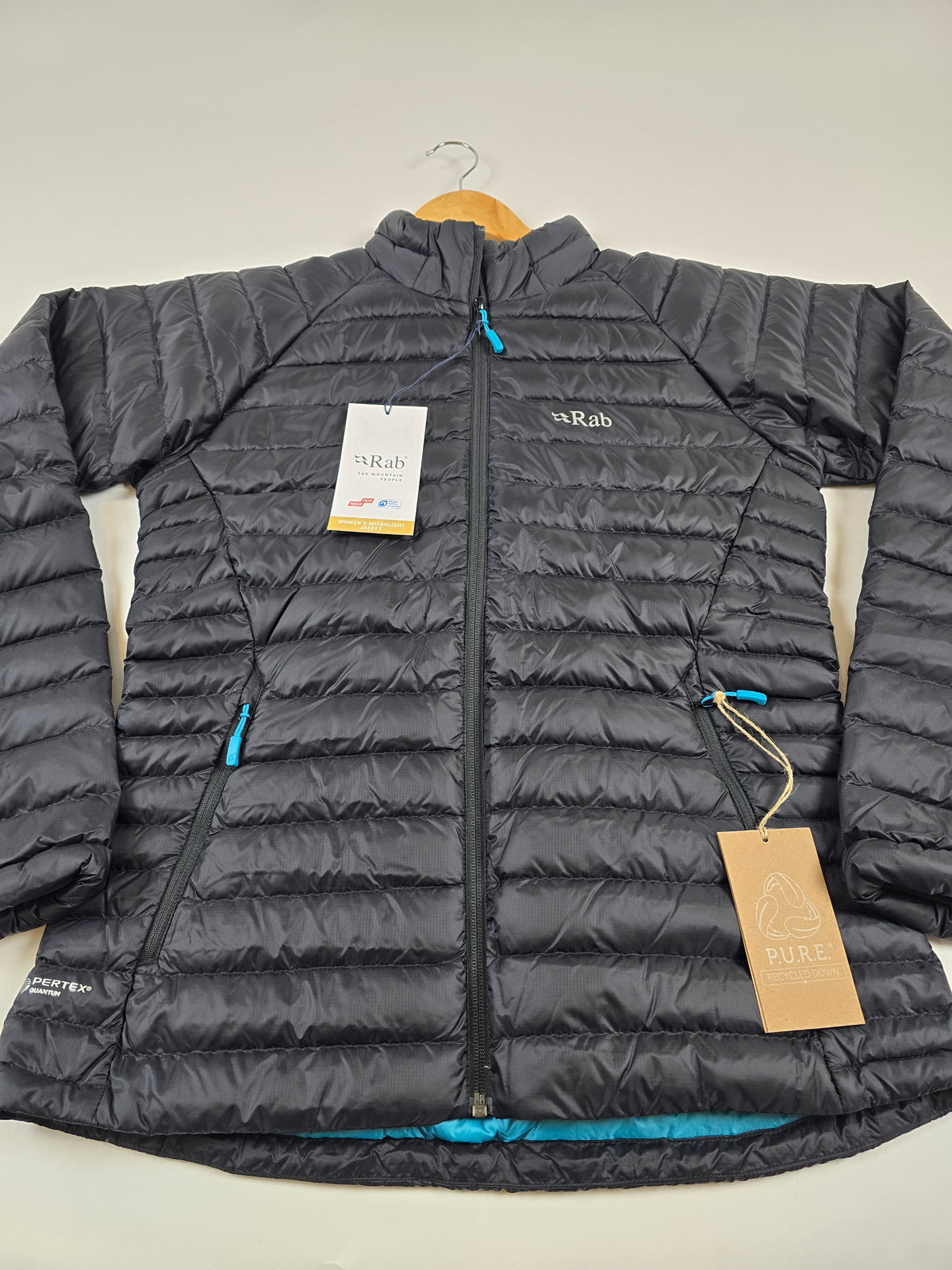 Rab Microlight Jacket Wmns Black Dames M