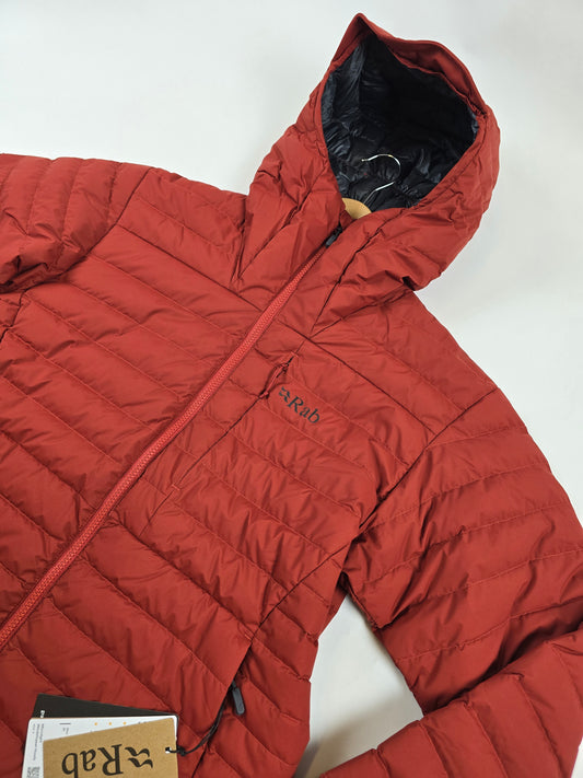 Rab Microlight Windstopper Hoody Tuscan Red Heren Large