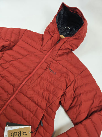 Rab Microlight Windstopper Hoody Tuscan Red Heren X-Large