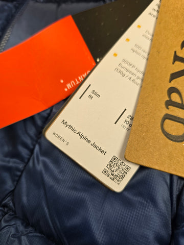 Rab Mythic Alpine Jacket Wmns Tempest Blue Dames M