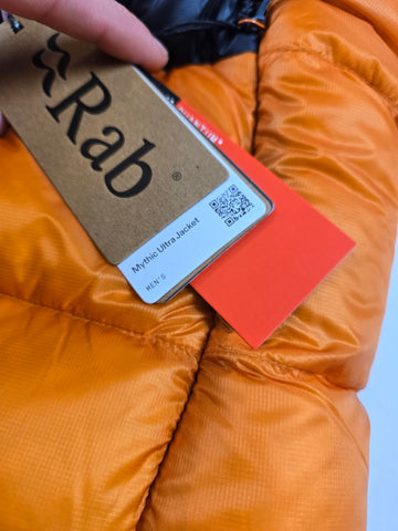 Rab Mythic Ultra Jacket Marmalade Heren Medium