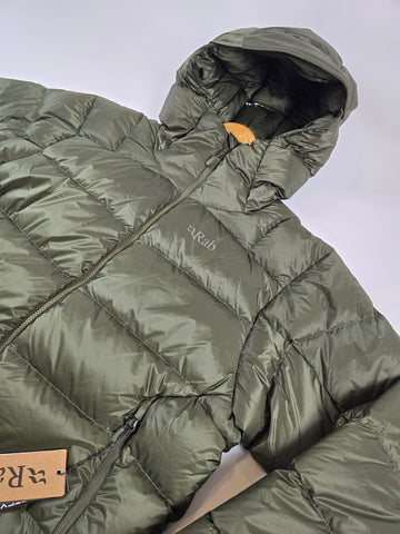Rab Neutrino Pro Hoody Olive Heren Large