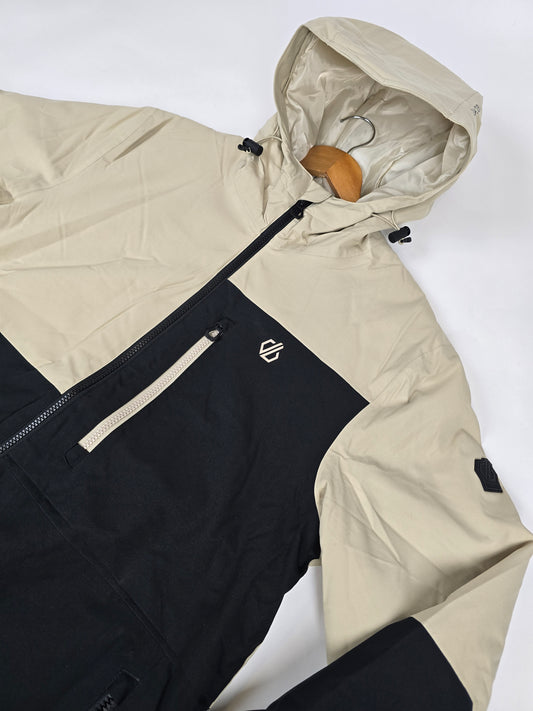 Dare2B Halfpipe IV Ski Jacket White Pepper 35K Waterproof Heren M