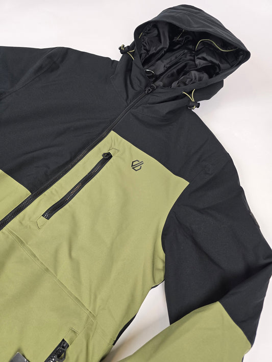 Dare2B Halfpipe IV Ski Jacket Olive 35K Waterproof Heren M