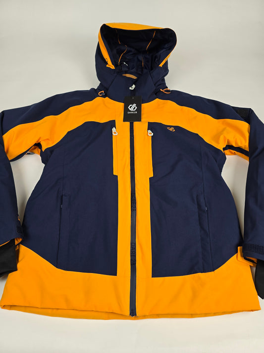 Dare2B Assimilate II Ski Jacket Navy Electron 35K Waterproof Heren M