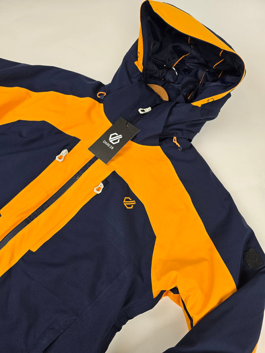 Dare2B Assimilate II Ski Jacket Navy Electron 35K Waterproof Heren M