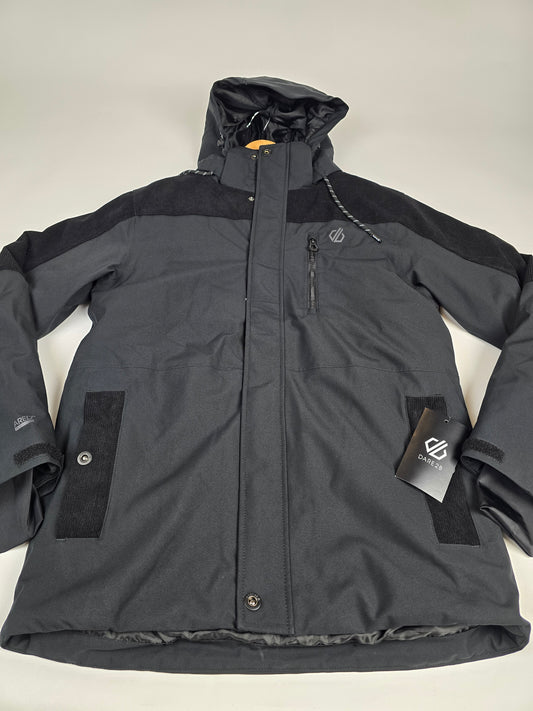 Dare2B Firn Jacket White Pepper Black Heren M