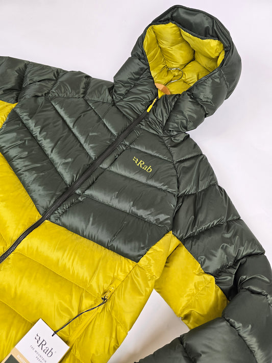 Rab Glaceon Pro Jacket Army/Dark Pollen L