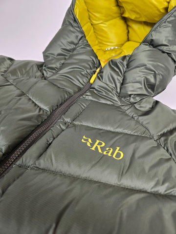 Rab Glaceon Pro Jacket Army/Dark Pollen L