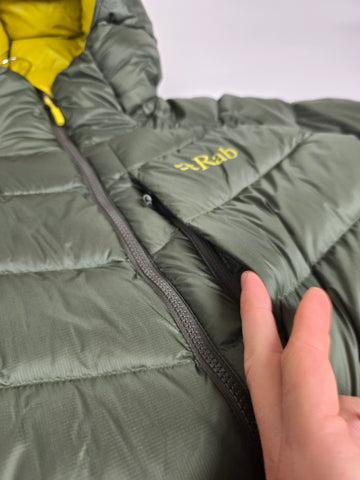 Rab Glaceon Pro Jacket Army/Dark Pollen L