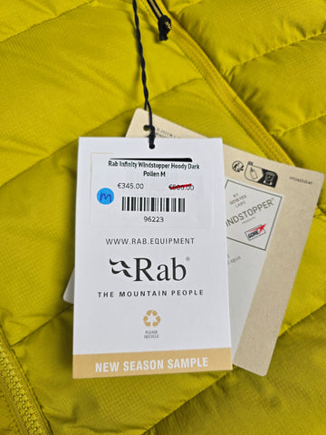 Rab Infinity Windstopper Hoody Dark Pollen M
