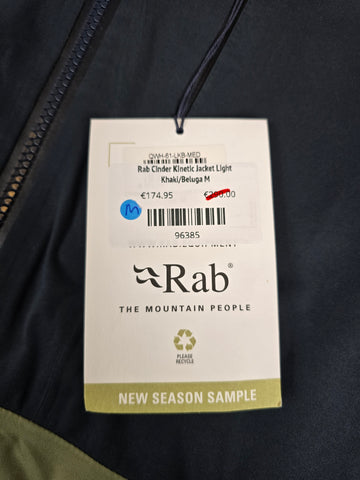 Rab Cinder Kinetic Jacket Light Khaki/Beluga M