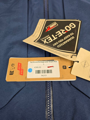 Rab Khroma Converge Jacket Tempest Blue L