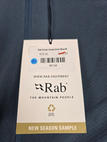 Rab Cinder Jersey Orion Blue M