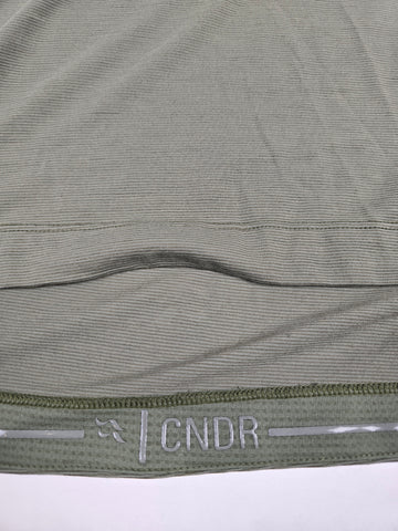Rab Cindercrino Zip Tee Light Khaki M