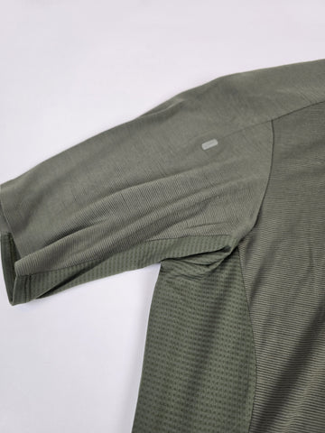 Rab Cindercrino Zip Tee Light Khaki M